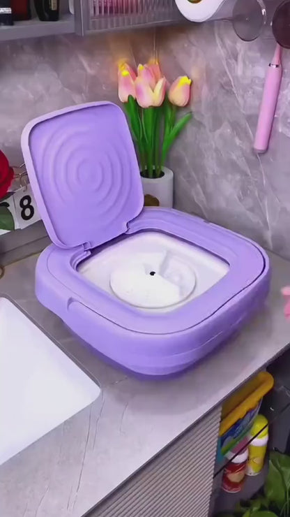 Portable Foldable Mini Washing Machine 6L