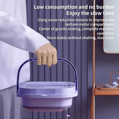 Portable Foldable Mini Washing Machine 6L