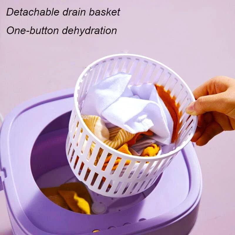Portable Foldable Mini Washing Machine 6L