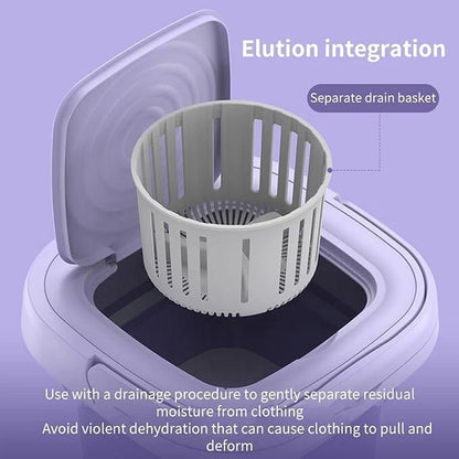 Portable Foldable Mini Washing Machine 6L