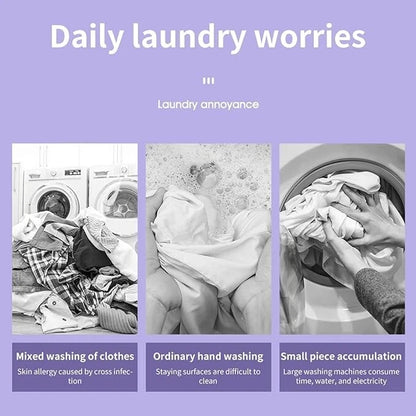 Portable Foldable Mini Washing Machine 6L