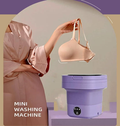 Portable Foldable Mini Washing Machine 6L